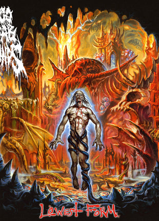 the album cover for 200 Stab Wounds - Lowest Form