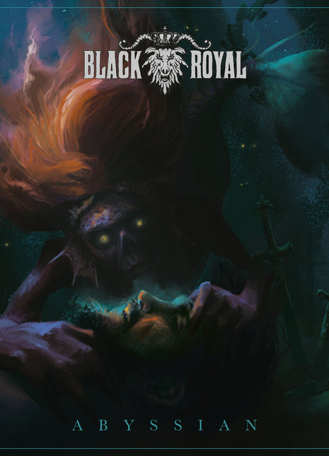 the album cover for Black Royal - Abyssian