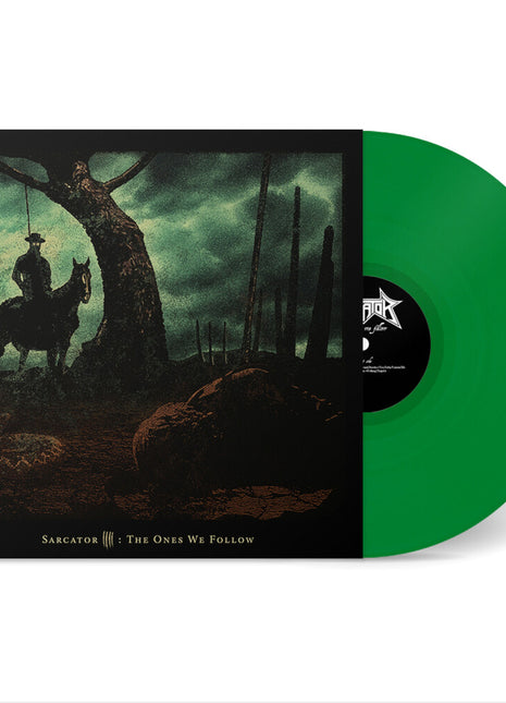 the album cover for Sarcator - The Ones We Follow [Poisonous Sky Green]