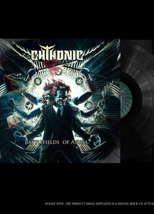 the album cover for Chthonic - Battlefields Of Asura