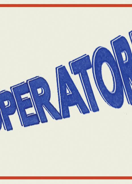 the album cover for Eraser - Operator