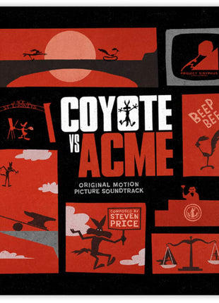 the album cover for Steven Price  (Ogv) - Coyote Vs. Acme [180 Gram]