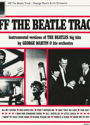 the album cover for George Martin  & His Orchestra - Off The Beatle Track (Sft)