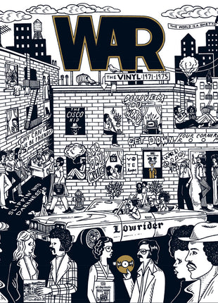 the album cover for War - Vinyl: 1971-1975