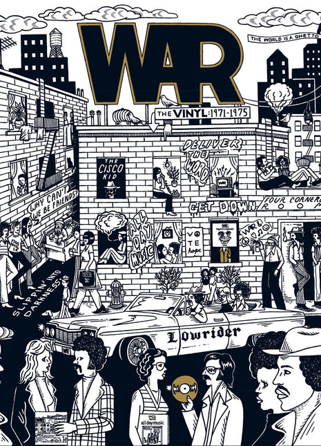 the album cover for War - Vinyl: 1971-1975