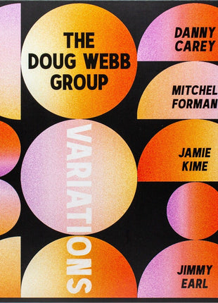 the album cover for Doug Webb Group - Variations