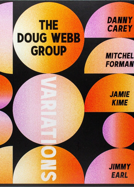 the album cover for Doug Webb Group - Variations