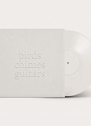 the album cover for Donavon Frankenreiter - Birds Chimes Guitars [Colored Vinyl] (Wht)