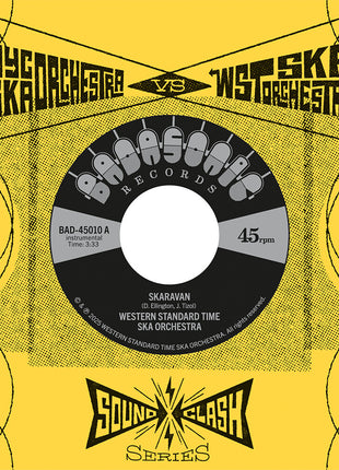the album cover for Western Standard Time Ska Orchestra Vs New York City Ska Orchestra - SoundClash Vol. 4