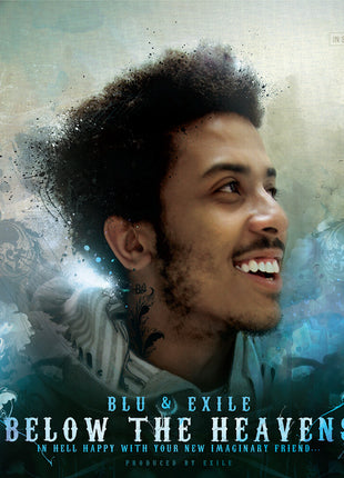 the album cover for Blu & Exile - Below The Heavens