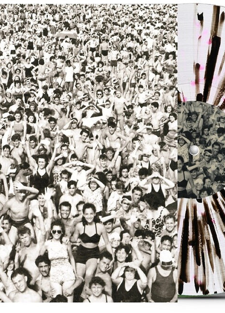 the album cover for George Michael - Listen Without Prejudice - [D2C / Indie Exclusive Black and Pink Splatter]