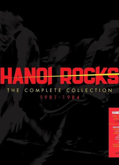 the album cover for Hanoi Rocks - Complete Collection (1981-1984) (Box) [Colored Vinyl]