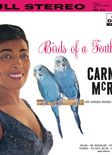 the album cover for Carmen McRae - Birds Of A Feather (Verve Vault Series) [180 Gram]