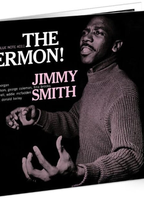 the album cover for Jimmy Smith - Sermon (Blue Note Tone Poet Vinyl Series) [180 Gram]