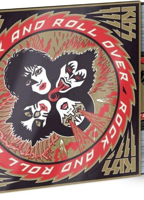 the album cover for KISS - Rock And Roll Over (Eddie Kramer 2026 Mix) [180 Gram]