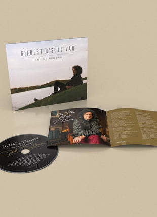 the album cover for Gilbert O'Sullivan - On The Record