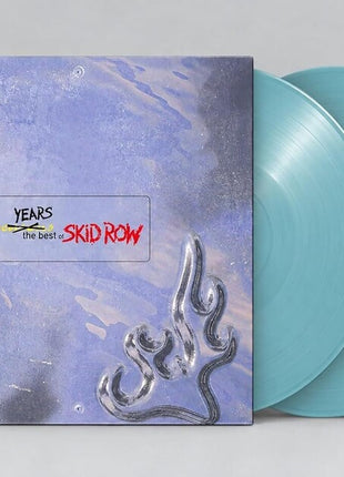 the album cover for Skid Row - 40 Seasons: The Best Of Skid Row (Blue) [Colored Vinyl]