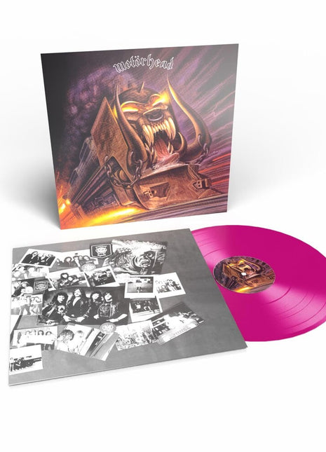 the album cover for Motorhead - Orgasmatron [Colored Vinyl] (Viol) (Aniv)