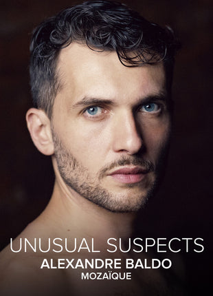 the album cover for Alexandre Baldo - Unusual Suspects