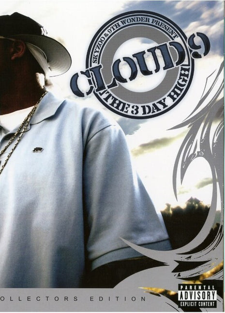 the album cover for Skyzoo / 9th Wonder - Cloud 9: The 3 Day High (Blue) [Colored Vinyl] (Aniv)