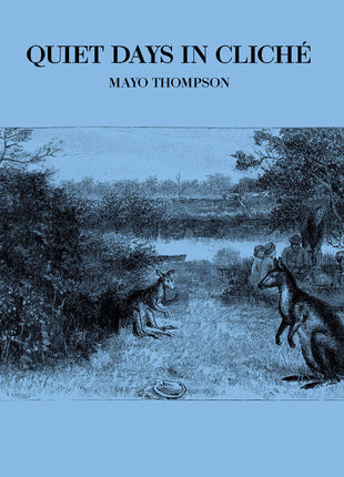 the album cover for Mayo Thompson - Quiet Days In Cliche
