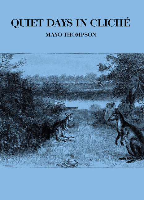 the album cover for Mayo Thompson - Quiet Days In Cliche