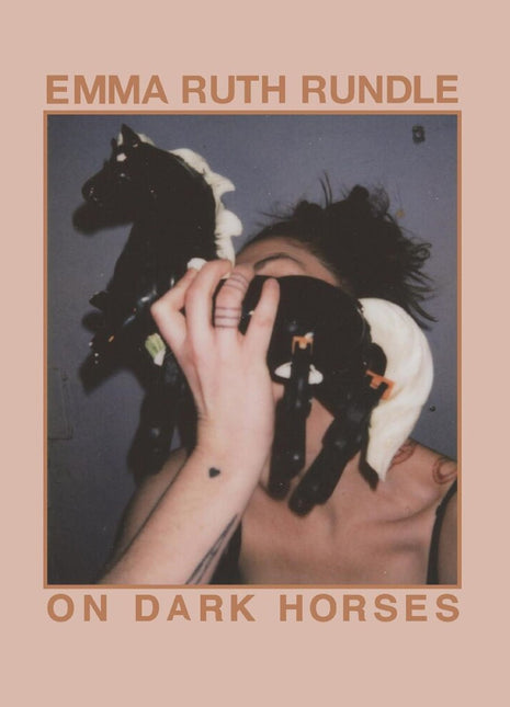 the album cover for Emma Rundle  Ruth - On Dark Horses [Indie Exclusive Ice Blue with White Black]