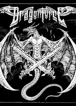 the album cover for DRAGONFORCE - DragonForce