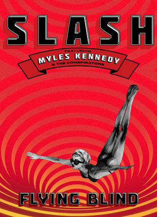 the album cover for Slash / Myles Kennedy  & Conspirators - Flying Blind