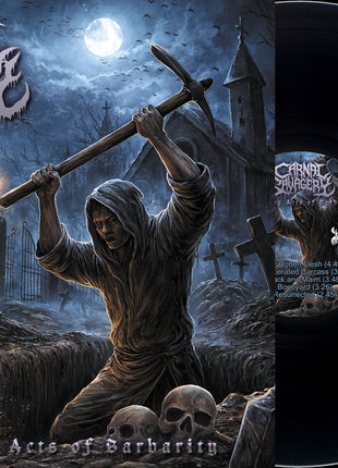 the album cover for Carnal Savagery - Sickening Acts Of Barbarity [Limited Edition]