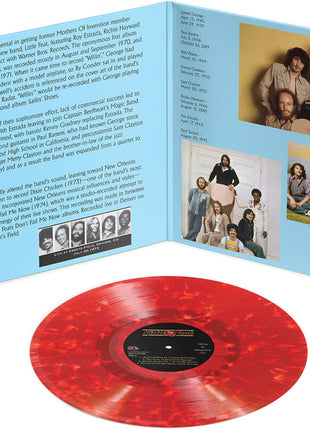 the album cover for Little Feat - Alive In America '73 - Red [Colored Vinyl] (Gate) [180 Gram]