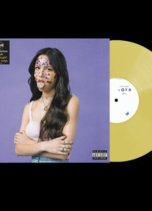 the album cover for Olivia Rodrigo - Sour [Ego Crush Yellow]