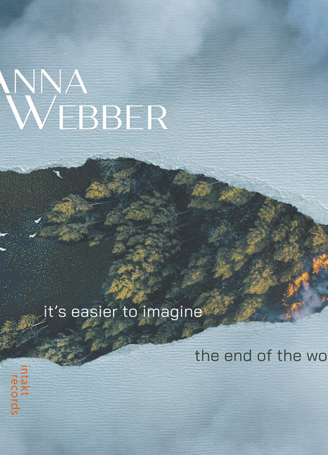 the album cover for Anna Webber - It's Easier To Imagine The End Of The World
