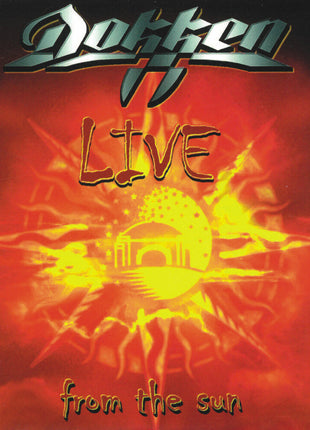 the album cover for Dokken - Live From The Sun (Blue) [Colored Vinyl] [180 Gram]