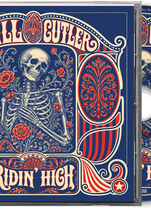 the album cover for Bill Cutler, Jerry Garcia, & Bob Weir - Ridin' High