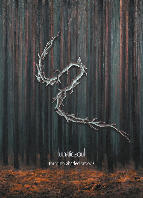 the album cover for Lunatic Soul - Through Shaded Woods