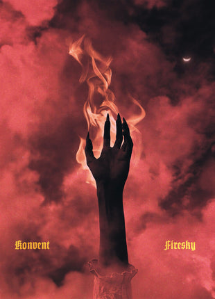 the album cover for Konvent - Firesky