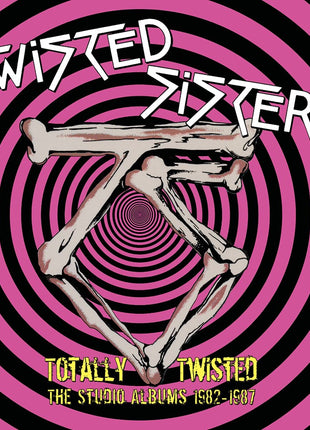 the album cover for Twisted Sister - Totally Twisted: The Studio Albums 1982-1987 [5CD Box Set]