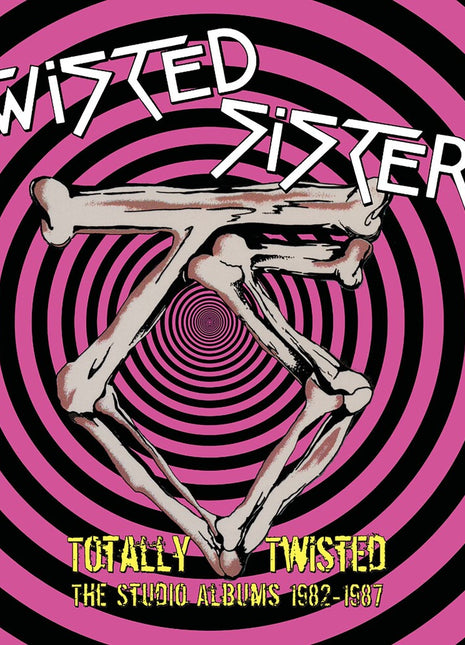 the album cover for Twisted Sister - Totally Twisted: The Studio Albums 1982-1987 [5CD Box Set]