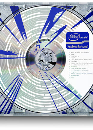 the album cover for Dj Dave - Hardcore Software
