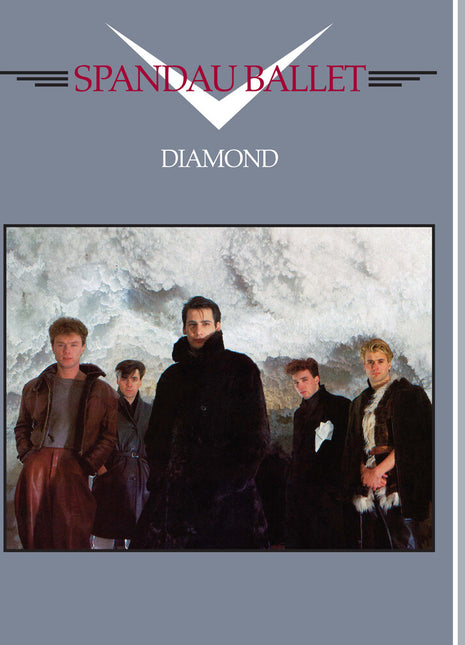 the album cover for Spandau Ballet - Diamond [Clear Vinyl] (Uk)