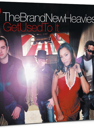 the album cover for The Brand New Heavies - Get Used To It
