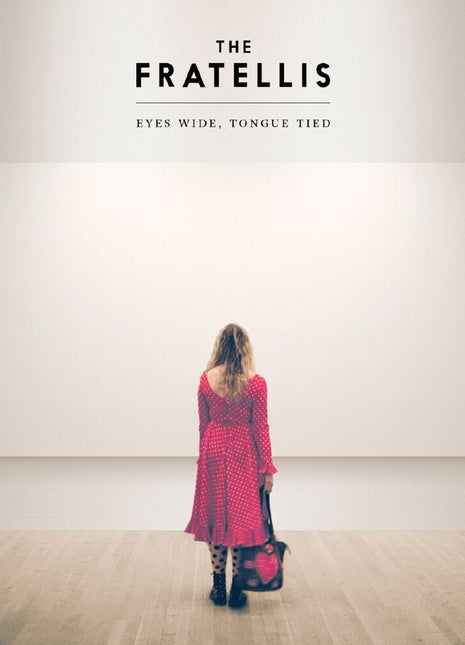 the album cover for Fratellis - Eyes Wide Tongue Tied - Red/White Sunburst [Colored Vinyl]