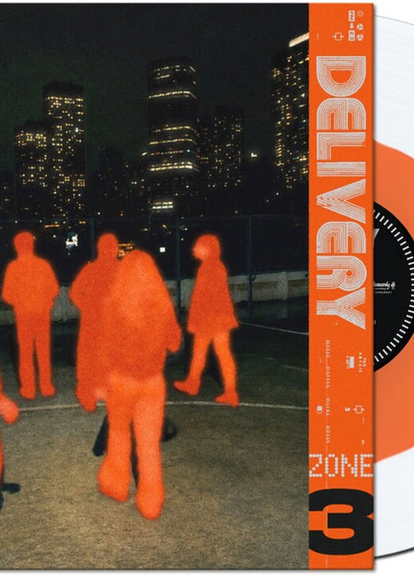 the album cover for Delivery - Zone 3 - Clear Orange [Clear Vinyl] (Org)