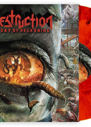 the album cover for Destruction - Day Of Reckoning (Bonus Tracks) [Colored Vinyl] (Gate)