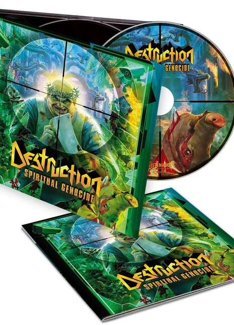 the album cover for Destruction - Spiritual Genocide [Digipak]