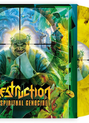 the album cover for Destruction - Spiritual Genocide [Colored Vinyl] (Gate) [Limited Edition]