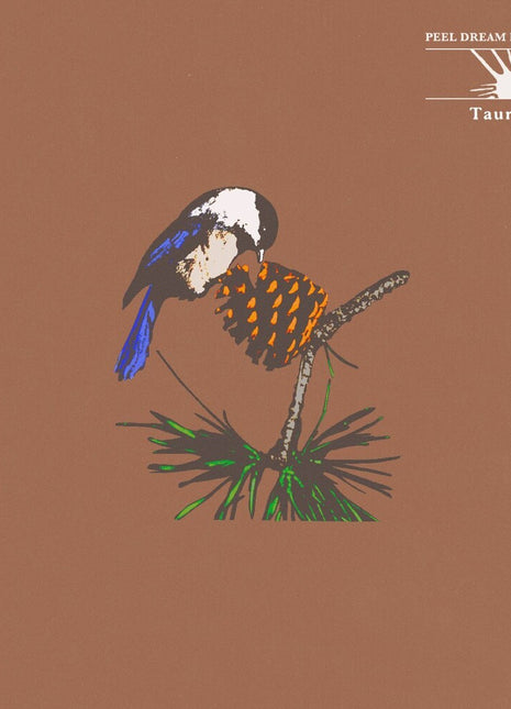 the album cover for Peel Dream Magazine - Taurus - Orange/White Marble [Colored Vinyl] (Org) (Wht)