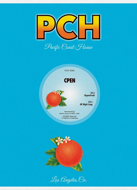 the album cover for Cpen - Hypnofreak / All Night Long [Colored Vinyl] (Org)