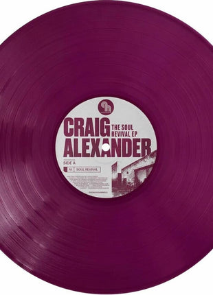 the album cover for Craig Alexander - Soul Revival [Colored Vinyl] (Purp)